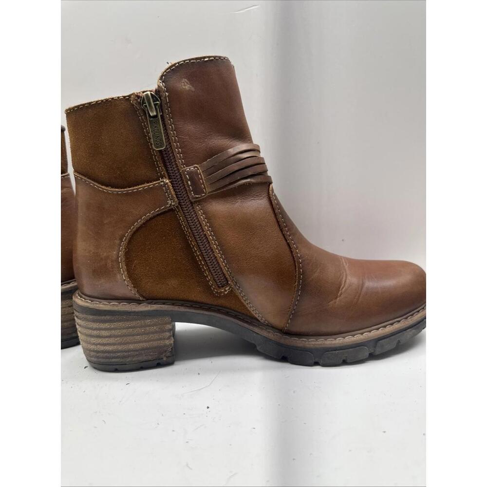 Pikolinos Women's  San Sebastian Leather Ankle Boots EU 36  US 5.5-6  Brown - Picture 8 of 11